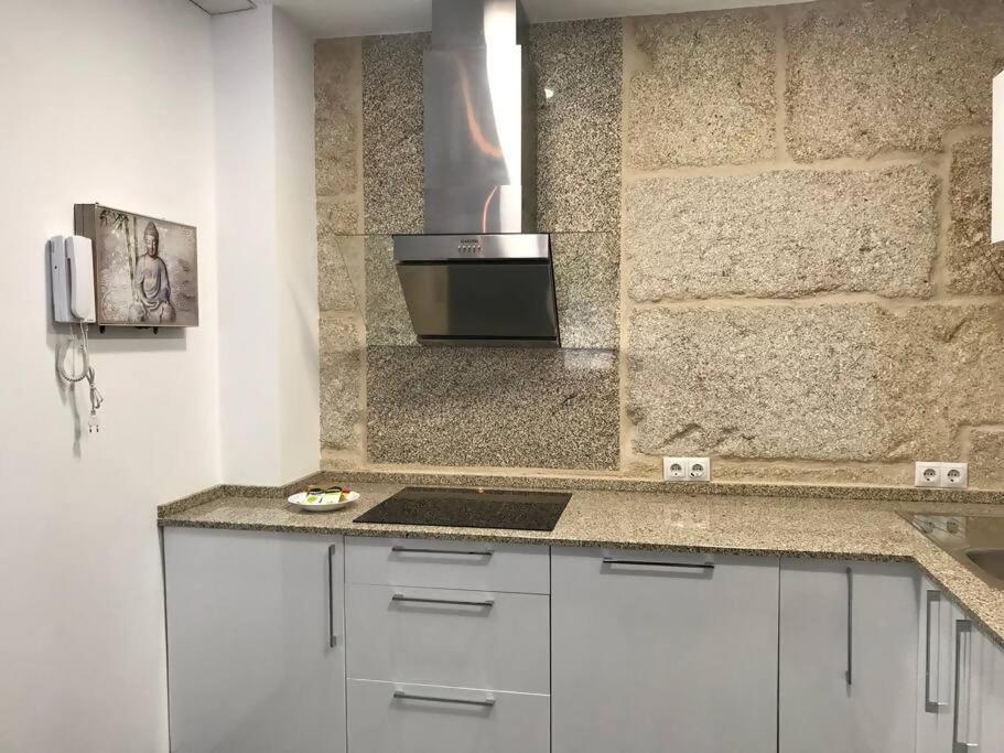 Precioso apartamento en Bueu 50 metros de la playa Exterior foto